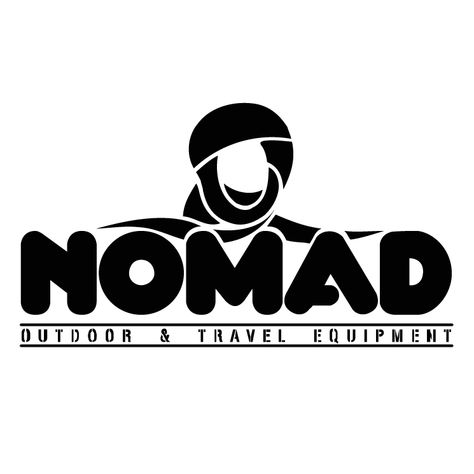 Nomadic Drawing, Nomad Logo Design, Digital Nomad Illustration, Black Digital Nomad, 3d Nomad Icons, Digital Nomad, Outdoor Travel, Logo Inspiration, Vector Free