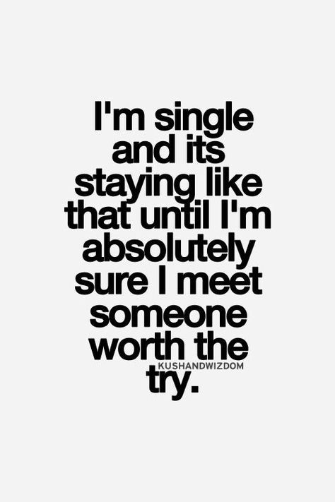 Yeah, & so far every guy has failed miserably. That's okay. They're not bad guys... just have different dating goals than me. I have high standards & don't mind holding out for the right kind of quality man that genuinely appreciates & values a quality woman...& would never risk losing that. Selamat Hari Valentine, Quotes Single, Happy Single, I'm Single, Single And Happy, Single Quotes, Quotes Happy, Life Quotes Love, Inspirational Quotes Pictures