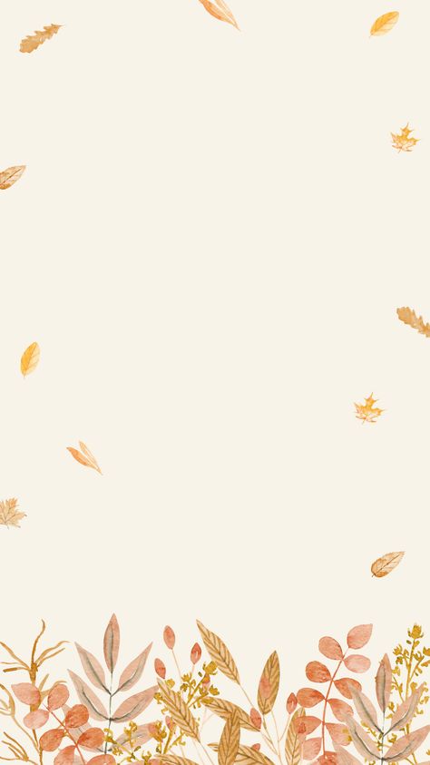 Minimal Fall Background, Aesthetic Background Autumn, Cute Backgrounds For Instagram Stories, Fall Leaves Phone Wallpaper, Free Ipad Wallpaper Backgrounds, Ipad Background Fall, Subtle Fall Wallpaper, Light Fall Wallpaper, Fall Wallpaper For Phone