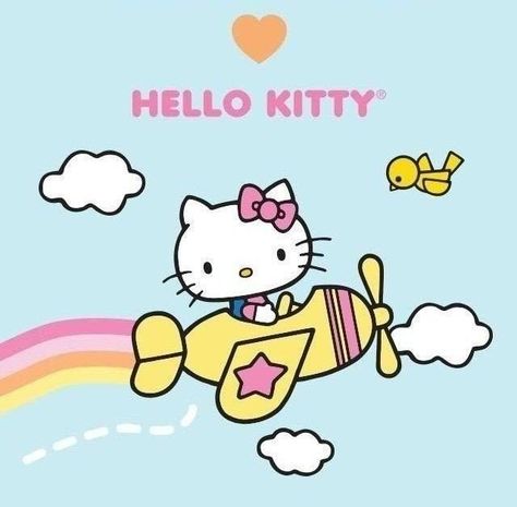 Hello Kitty Traveling, Hello Kitty Imagenes, Cheer Up Quotes, Hello Kitty Tattoos, Walpaper Hello Kitty, Charmmy Kitty, Hello Sweetie, Kitty Images, Hello Kitty Coloring