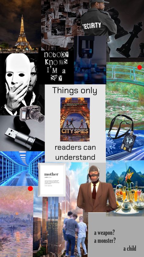 City Spies, Spies Aesthetic, Good Books, Book Lovers, Reading, Canning, Books