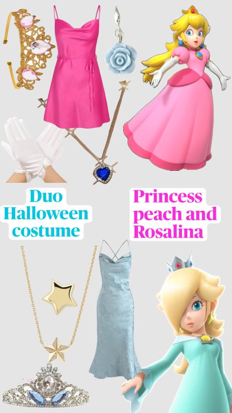 #halloween #costume #mariokart #princesspeach #rosalina #costume #fyp Rosalina Costume, Cute Couple Halloween Costumes, Group Costumes, Mario Bros., Halloween Inspo, Cartoon Outfits, Couple Halloween, Couple Halloween Costumes, Super Mario Bros