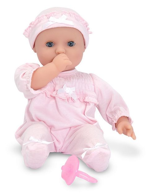 Best Baby Doll, Baby Dolls For Toddlers, Melissa And Doug, Melissa & Doug, Top Toys, Baby Alive, First Baby, Baby Essentials, Toys For Girls