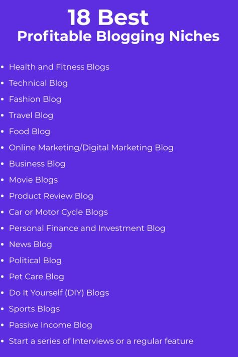 18 Best Profitable Blogging Niches #blogging for beginners #blog topics for beginners #blog tips #digital marketing #affiliate marketing #blog topics #blog bio ideas Blog Bio Ideas, Blog Topics For Beginners, Affiliate Marketing Blog, Bio Ideas, Blog Niche, Marketing Blog, Blog Ideas, Niche Marketing, Marketing Channel