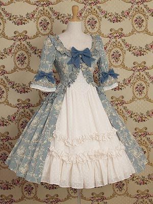 Gaun Abad Pertengahan, Antoinette Dress, Basque Waist, Classic Lolita, Old Fashion Dresses, Mary Magdalene, Marie Antoinette, Lolita Dress, Gothic Lolita