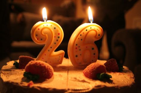 Article: 26 Things I Learned Being 26 #PGP Happy Birthday Diana, 26 Birthday Cake, Happy 26th Birthday, 26th Anniversary, 26 Birthday, Candles Birthday, Reality Bites, 26th Birthday, Funny Happy