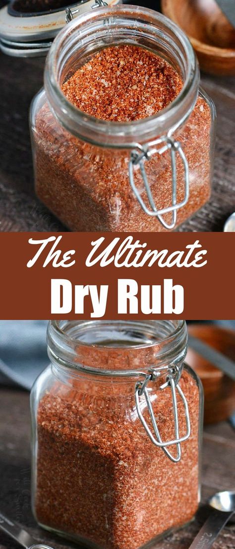 Grilled Wings Dry Rub, Simple Brisket Rub, Bbq Spice Rub Recipes, Chicken Wing Spice Rub, Steak Rub Recipe Easy, Easy Dry Rub For Ribs, Rib Rubs For Smoker, Chicken Wing Rubs And Sauces, Brisket Seasoning Dry Rubs