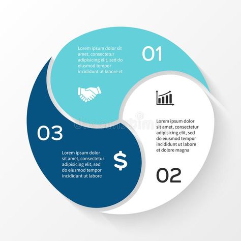 Vector circle infographic. Template for cycle vector illustration Chart Presentation, Graph Presentation, Project Management Dashboard, Circle Infographic, Abstract Template, Diagram Chart, Graphic Design Infographic, Presentation Layout, Business Concept