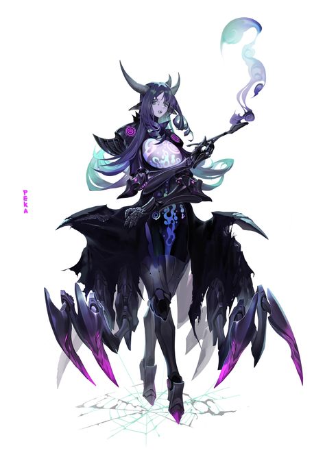 Anime Female Character Design Beautiful, Spider Person Hybrid, User Not Found, Dragon Character, Female Monster, Monster Girl Encyclopedia, Character Images, Spider Art, Dnd Monsters