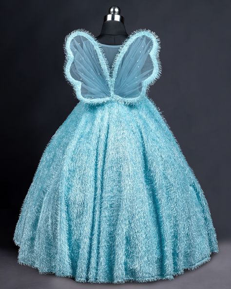 👗✨ Your little princess deserves the best on her special day, and the Sky Blue Butterfly Frock Dress is pure magic! 💙 With its enchanting sweetheart neckline, delicate butterfly & leaf embroidery, and sparkling Swarovski details, this custom-made masterpiece will turn heads at any celebration. Soft fur fabric keeps her comfy while she shines like royalty. 👑✨ Crafted by Cute Craves, where luxury and elegance meet in every stitch. Ready to make her birthday unforgettable? 🎉💫 📞 Need help? Call... Butterfly Frock, Sky Blue Butterfly, Delicate Butterfly, Frock Dress, Fur Fabric, Fur Fabrics, Blue Butterfly, Little Princess, Sweetheart Neckline