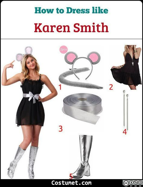 How to Make Karen Smith – Halloween (I’m a Mouse, Duh!) 🐭👙 Costume Mean Girls Karen Smith, Mean Girls Halloween Costume, Spirit Week Halloween, Mean Girls Karen, Mean Girls Halloween Costumes, 2021 Halloween Costumes, Ideas De Halloween, Halloween Fun Ideas, Mean Girls Costume