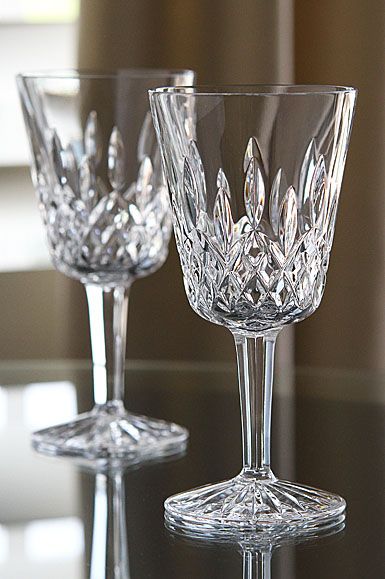 Waterford Lismore Crystal Illustration, Apartment Bar, Waterford Crystal Lismore, Waterford Lismore, Popular Patterns, Wedding Champagne, Serving Wine, Crystal Pattern, Crystal Wine Glasses