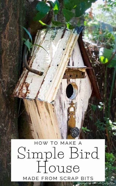 Bug Houses, Birdhouse Projects, Homemade Bird Houses, Bird Houses Ideas Diy, Beautiful Birdhouses, Birdhouses Rustic, Garden Birdhouses, Bird House Feeder, Wood Birdhouses