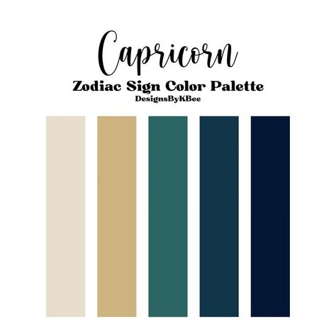 Zodiac Sign Colors Palette, Planet Astrology, Zodiac Signs Colors, Capricorn Aesthetic, Birth Colors, Zodiac Cards, Moon Reading, Capricorn And Virgo, Abstract Painting Techniques