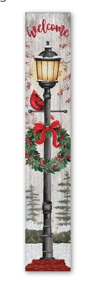 Holiday Lanterns, Lamp Posts, Christmas Tree Background, Christmas Lantern, Christmas Decorations Diy Outdoor, Christmas Signs Wood, Corrugated Metal, Christmas Wood Crafts, Ashley Furniture Homestore