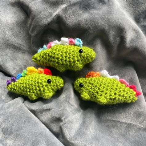 LGBT Stegosaurus Crochet Dinosaur plush//Optional - Etsy UK Queer Crochet, Trans Crochet, Pride Amigurumi, Subtle Pride Crochet, Crochet Stegosaurus, Lgbtq Crochet, Pride Crochet Plushies, All Pride Flags, Pride Crochet