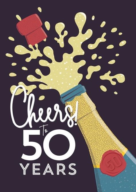 50th Anniversary Wishes, Cheers To 60 Years, Cheers To 30 Years, Cheers To 40 Years, Cheers To 50 Years, Caramel Chocolate Bar, Happy 50th Anniversary, Champagne Birthday, Chocolate Card