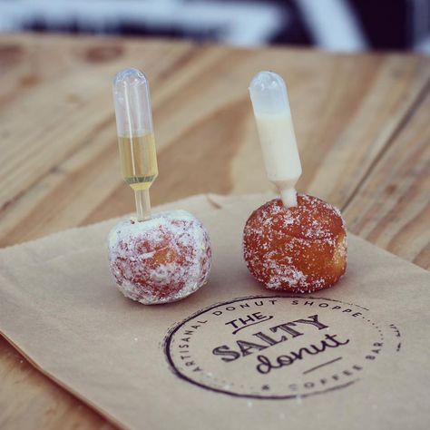 Salty Donut, Doughnut Shop, Mini Doughnuts, Donut Bar, Shop Opening, Donut Holes, Donut Party, Donut Shop, Mini Donuts