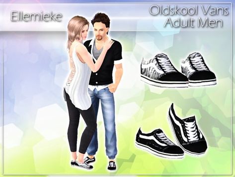 Ellemieke's Oldskool Vans for Adult Men Crop Tops For Kids, Sims 4 Cc Kids Clothing, Cc Shoes, Tenis Vans, Sims 4 Cc Shoes, Sims 4 Cc Makeup, Sims 4 Cc Skin, Maxis Match, The Sims Resource