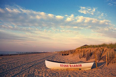 Beach Sunrise in Stone Harbor, NJ photograph Stone Harbor Nj, Stone Harbor New Jersey, Avalon New Jersey, Avalon Nj, Ocean Art Painting, Nj Beaches, Down The Shore, Stone Harbor, Beach Sunrise