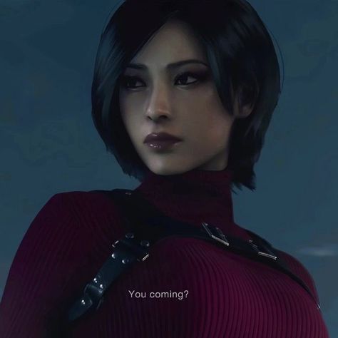 Resident Evil 4 Ada Wong, Resident Evil 4 Remake, Resident Evil 4, Ada Wong, Resident Evil, Steam, Instagram Photos, Red, Hair