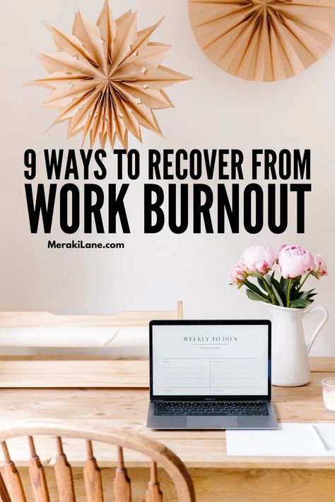 Getting Out Of Burnout, Signs Of Burnout At Work, How To Fix Burnout, Work Burnout Recovery, Anti Burnout Routine, How To Recover From Burnout, Burnout At Work, Work Burnout, Avoiding Burnout