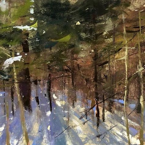 Jacob Aguiar, PSA-MP on Instagram: "Still working on the shadows and light on the snow here, but liking the direction it’s headed.  9x12 on UART with Nupastel UP.  Planning to do a demo of a similar scene for my online community.  Find the link in my bio!  #pastel #pastelpainting #fineart #landscapepainting #massart #massartist #winterart #winterpainting #snowart #newenglandartist #painttheseasons #fallpainting #winterpainting #summerpainting #springpainting #snowshadows #snow" April Snow, Shadows And Light, Abstract Techniques, Painting Landscapes, Winter Landscape Painting, Art Charcoal, Pastel Landscape, Summer Painting, Abstract Landscapes