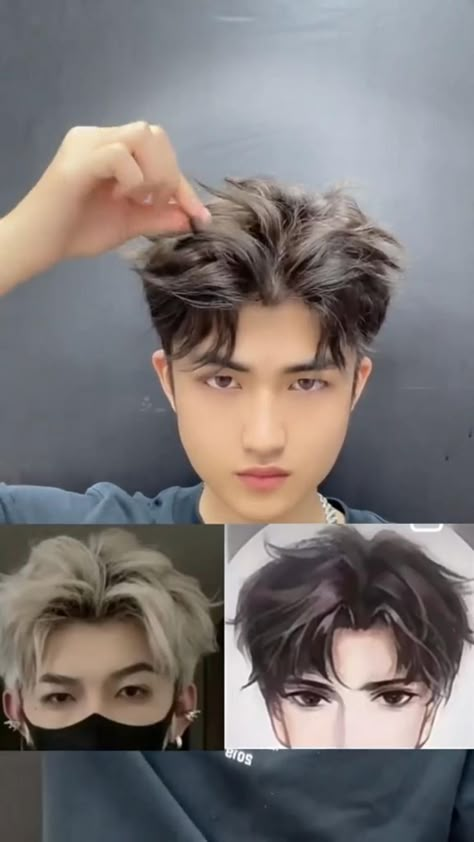 Gents Hair Style, Men Haircut Curly Hair, Short Hair Tomboy, Asian Haircut, Hair Style Korea, Men Hairstyle, Mens Hairstyles Thick Hair, Men's Short Hair, Life Styles