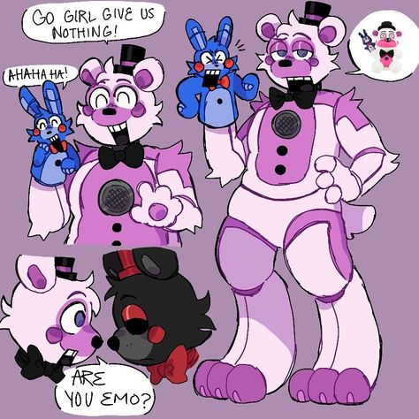 Fnaf Fanart Funtime Freddy, Cute Fnaf Fanart, Fnaf Ships Fanart, Fnaf Chica Fanart, Helpy Fnaf Fanart, Lolbit Fnaf Fanart, Funtime Freddy Fanart, Funtime Freddy, Dik Dik