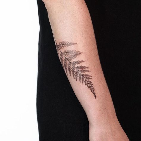 Micro Realism, Wrist Tattoos Girls, Freedom Tattoos, Fern Tattoo, Leaf Tattoo, Forearm Band Tattoos, Vegan Tattoo, Wild Tattoo, Upper Arm Tattoos