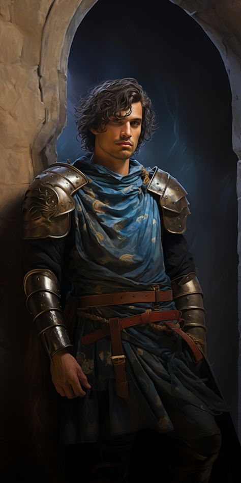 Dnd Knight, Npc Dnd, Gaming Pics, Medieval Men, Fantasy Adventurer, Dnd Npc, The Fisher King, Character Clothing, World Building