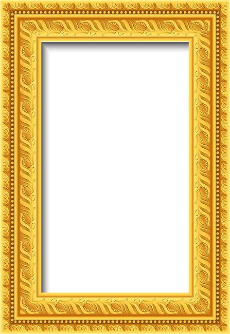 Photo Frame Editing, Golden Frame Design, Golden Frame Png, Gold Frame Png, Rama Lord, Frame Foto, Cutout Frame, Wedding Photo Display, Foto Frame