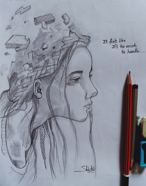 Emotions and expressions in one drawing#After a long time it's SKETCHING TIME#🤗🔥 Art Sketches Emotions, Mixed Emotions Drawing, Drawings With Emotion, Drawings That Show Emotion, Emotions Sketch Feelings, Mind Full Of Thoughts Drawing, Drawing Emotions Feelings, Emotional Sketch Ideas, Emotions Sketch