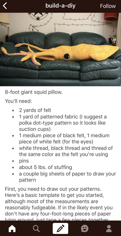 Diy Plushies Patterns, Giant Crochet Plushies Pattern Free, Lizard Plush Sewing Pattern Free, Squid Sewing Pattern, Giant Crochet Plushies, Sewing Patterns Plushies, Giant Squid Sewing Pattern, Sea Slug Plush Pattern, Diy Squid