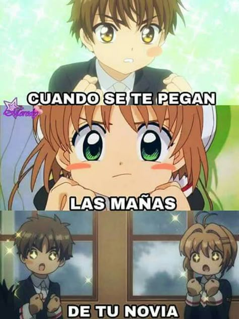 Jajajajajajaja No me lo esperaba Seshomaru Y Rin, Sakura Card Captor, Sakura Art, Tsubasa Reservoir Chronicles, Tsubasa Chronicles, Clear Card, Sakura Card, Card Captor, Anime Fairy