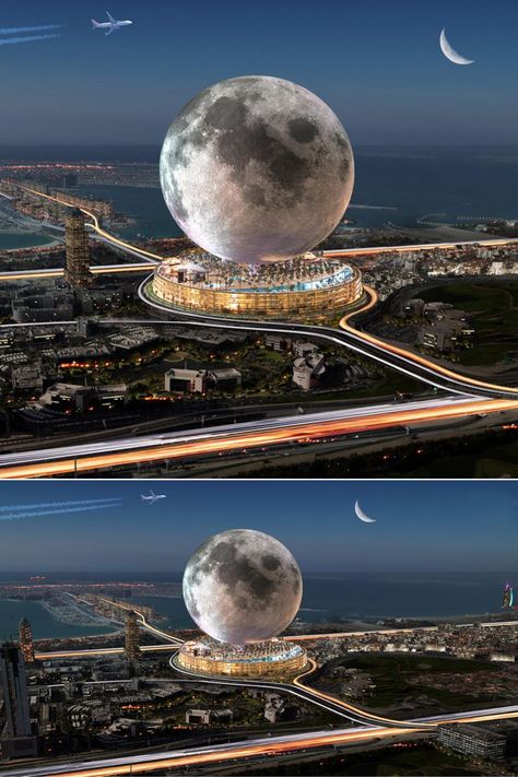 Dubai’s Moon Resort Dubai Resorts, Luxury Resort Hotels, Forest Cabin, Airbnb Rentals, New Project, Luxury Resort, Room Themes, Hotels And Resorts, Tree House