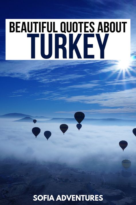 Looking for beautiful quotes about Turkey or Turkey Instagram captions for your trip? Here are our favorite Turkey travel quotes, plus quotes by Turks and quotes by Turkish authors. Inspirational Thanksgiving Quotes, Turkey Quotes, Thanksgiving Quotes Inspirational, Cruise Quotes, Gorgeous Quotes, Balkans Travel, Romantic Travel Quotes, Travel Captions, Caption For Yourself