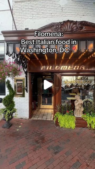 Washington DC Bucket List on Instagram: "The most iconic pasta spot in town! 🍝🇮🇹 @filomenaristorante is beloved by all of DC, so we definitely recommend reserving your spot at least a week in advance. Who are you taking? 
🎥: @chanzandchill #dveats #dcfood" Dc Bucket List, Washington Dc Bucket List, Magical Adventure, Washington Dc, Bucket List, Washington, Pasta, Travel, On Instagram