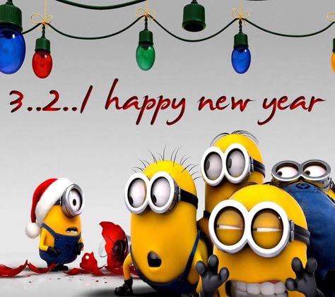 Enjoy the new year with the minions! In this blog, we have 10 happy new year minion quotes and sayings to bring in 2016 in the right way! Minion Sayings, Minion Photos, Minions 2, Minions Images, Week Quotes, Happy New Year Wallpaper, Happy New Year 2016, Minions Love, Cute Minions