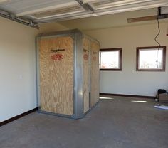 Create a stock a safe room. They're not just for home invasions. Tornado Safe Room, Panic Rooms, Secret Passageways, Hunting Room, Storm Shelter, Survival Quotes, Emergency Shelter, Safe Room, Remodeling Mobile Homes