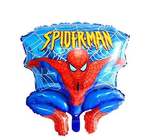 PRICES MAY VARY. Spider-Man 25'' Mylar Balloon Birthday Party Decorations Supplies Can be filled with air or helium Will not float with just air Does not include ribbon Birthday party supplies & decorations Spider-Man 25'' Mylar Balloon Birthday Party Decorations Supplies Can be filled with air or helium Will not float with just air Does not include ribbon Birthday party supplies & decorations Birthday Favors Kids, Girls Party Decorations, Spiderman Birthday Party, Spiderman Party, Graduation Parties, Spiderman Birthday, Man Party, Mylar Balloons, Heart Balloons