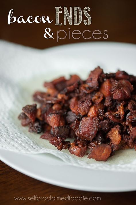 Bacon Ends and Pieces | Self Proclaimed Foodie Bacon Ends, Recipes Using Bacon, Recipes With Bacon, Recipes Smoothies, Nourishing Food, Beef Bacon, Breakfast Casseroles, Best Bacon, Egg Dishes