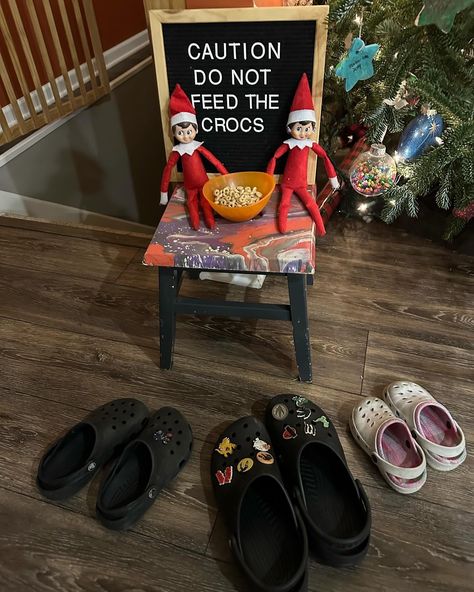 Elf Crocs Idea, Elf On The Shelf Crocs Idea, Elf On The Shelf Croc, Elf On The Shelf Ideas Crocs, Elf On The Shelf Ideas Christian Jesus, Elf On Shelf Christian Ideas, Elf On The Shelf Christian Ideas, Elf On The Shelf Leaving Ideas, Wlf On The Shelf