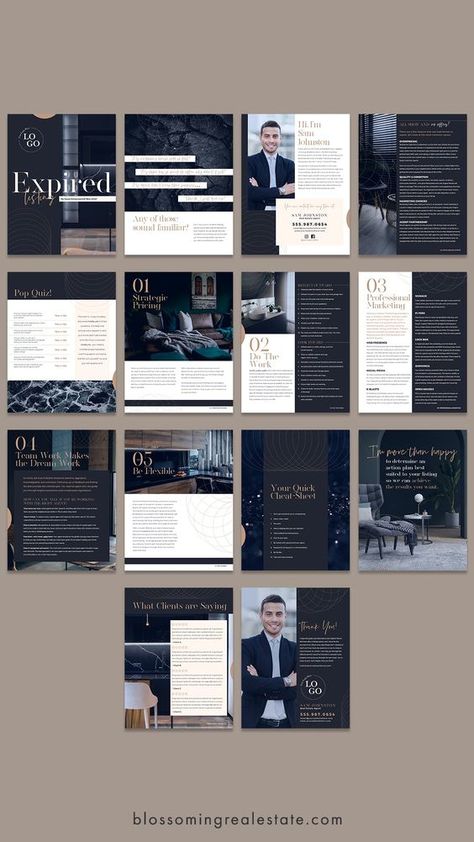 Sales Collateral, Real Estate Magazine, Brochure Design Layouts, Business Branding Design, Brand Palette, Real Estate Marketing Design, Wedding Brochure, Ebook Design, Guide Template