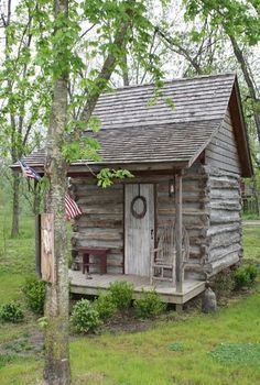 Cabin Garden Shed Iowa Garden, Kalona Iowa, Old Log Cabin, Diy Storage Shed Plans, Shed Floor Plans, Diy Storage Shed, Wood Shed Plans, Shed Ideas, Fun List