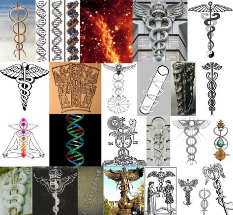 The #Caduceus of #Hermes can be seen in many places! ⚚ ( Staff of Hermes) Lyran Race, Alchemy Symbols, Snake Art, Secrets Of The Universe, Ancient Mysteries, Greek Myths, Ancient Aliens, Ancient Symbols, Mesopotamia