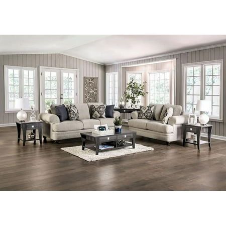 Beige Loveseat, Transitional Sofa, Charcoal Sofa, Sofa And Loveseat Set, Beige Living Rooms, Beige Sofa, Kids Bedroom Sets, Home Theater Seating, Types Of Sofas