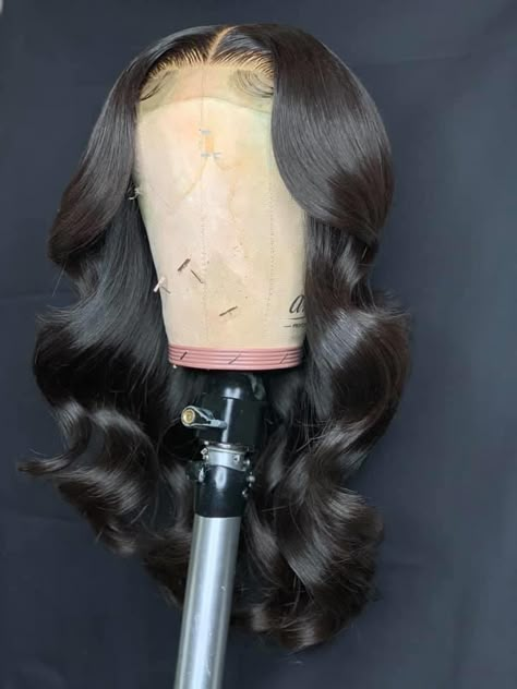 Wig On Mannequin Head, Wigs On Mannequin Head, Wig On Mannequin, Lace Front Black, Hair Claims, Pretty Wigs, Wigs Styles, Frontal Wig Hairstyles, Hairstyles Wigs