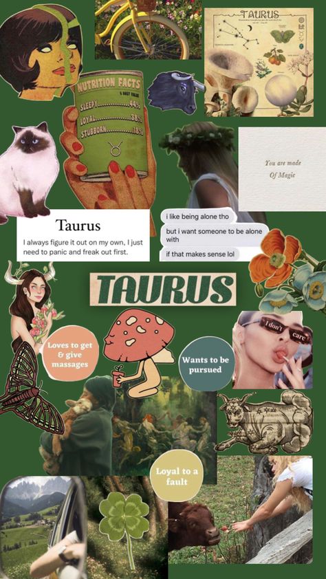 #taurus #aesthetic #viral Taurus + Core + Aesthetic, Taurus Core, Taurus Aesthetic, Taurus Zodiac, + Core + Aesthetic, Figure It Out, Make Sense