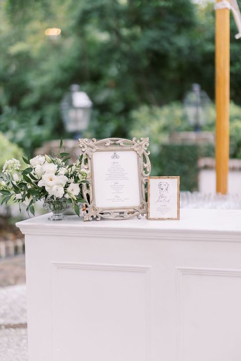 Bar Arrangement, Wedding Cheers, Table Floral Arrangements, Welcome Table, Lowcountry Wedding, Small Bar, Wedding Arrangements, Floral Arrangement, Bud Vases